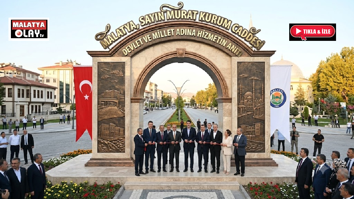 Başkan Sami Er, Murat Kurum ismi Malatya'da bir caddeye verilecek 1