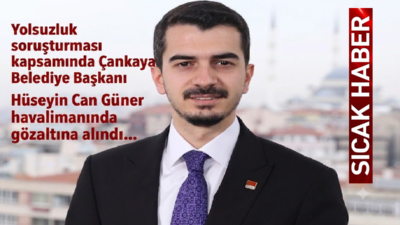 Ali Aladağ…:Malatya Olay Haber…:
Ankara Cumhuriyet Başsavcılığı koordinesinde yürütülen yolsuzluk soruşturması