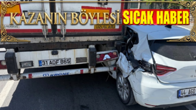 Ali Aladağ…:Malatya Olay Haber…:
Son dakika...Sıcak haber...: Malatya-Elazığ karayolunda trafik kazası