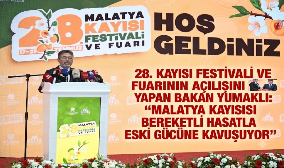Ali Aladağ…:Malatya Olay Haber…:
28. Kayısı Festivali ile Fuarı, bugün kapılarını