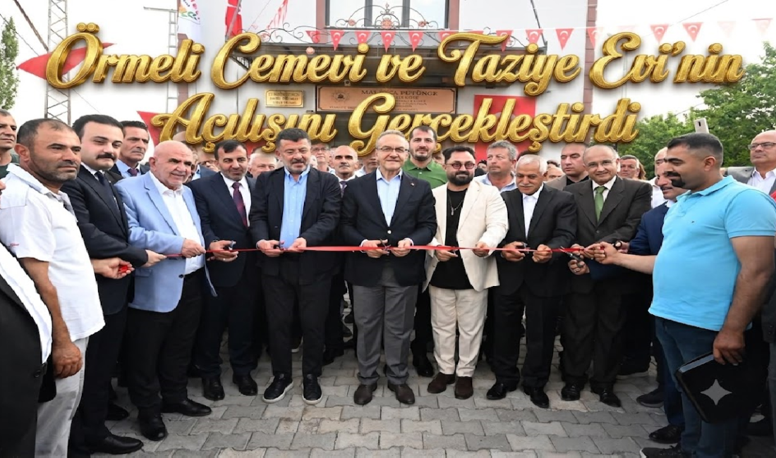 Örmeli Cemevinin açılışında birlik-beraberlik mesajı Ali Aladağ…:Malatya Olay Haber…:
Günün öne çıkan haberi...Malatya’nın Pütürge ilçesinde yapımı