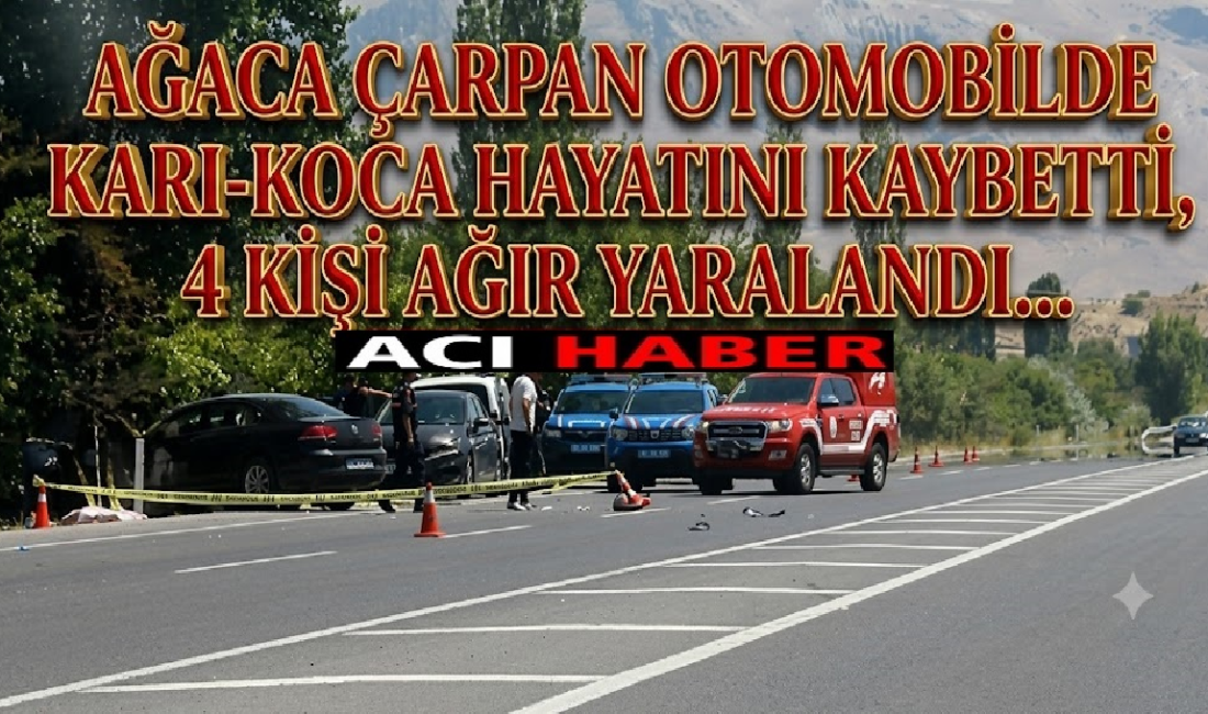 Malatya’da yürek yakan kaza, karı-koca öldü çocukları ağır yaralı Ali Aladağ…:Malatya Olay Haber…:
Son dakika...Acı haber...Malatya’nın Darende ilçesinde ağaca çarpan