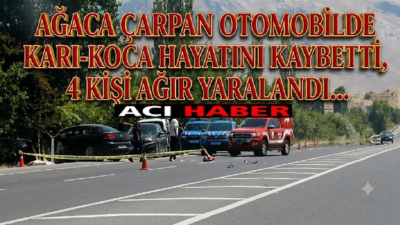 Ali Aladağ…:Malatya Olay Haber…:
Son dakika...Acı haber...Malatya’nın Darende ilçesinde ağaca çarpan