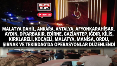 Ali Aladağ…:Malatya Olay Haber…:
Jandarma Genel Komutanlığı Kaçakçılık ve Organize Suçlarla