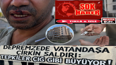 Ali Aladağ…:Malatya Olay Haber…:
Malatya’da günün şok haberi…Bir hak sahibi iddiaya
