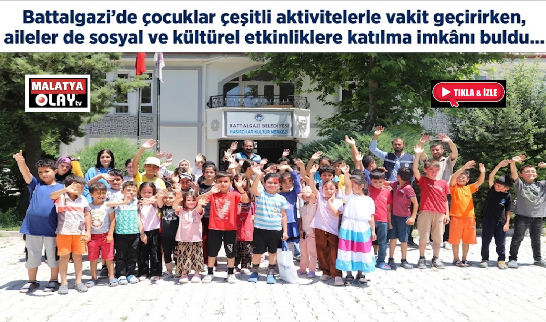 Uğur Hanbey Aladağ…:Malatya Olay Haber…:
Battalgazi Belediyesi, hafta sonu düzenlediği yaz