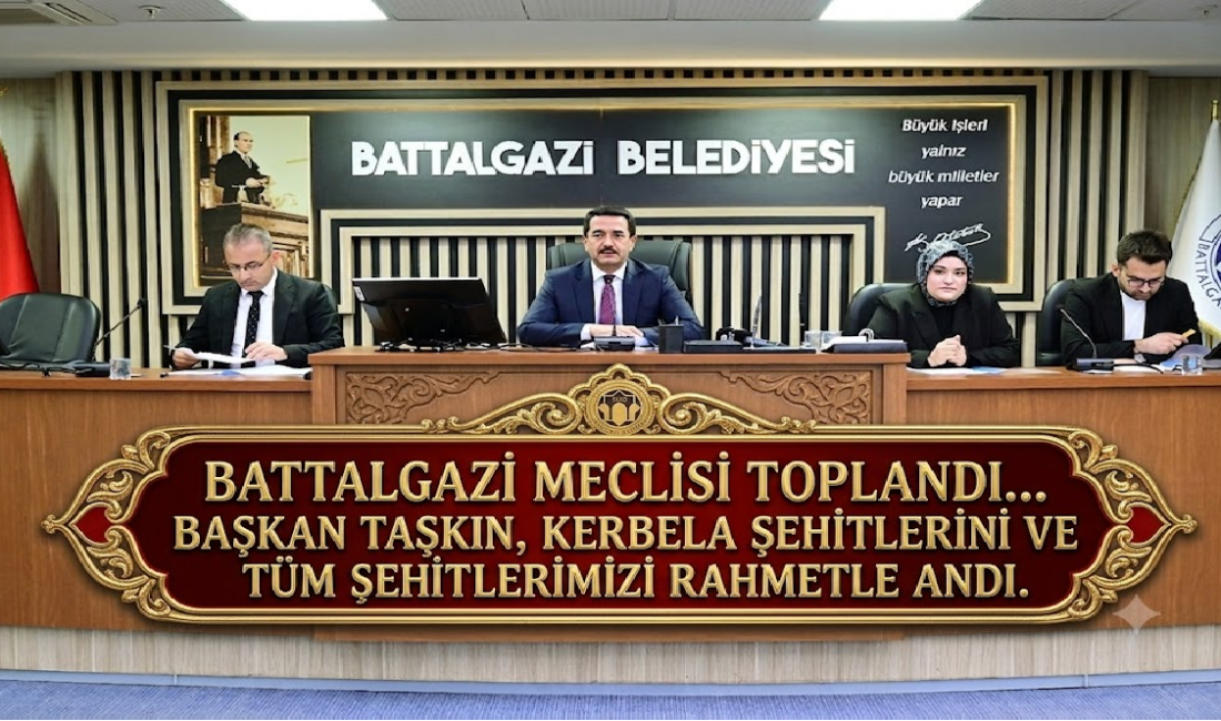 Ali Aladağ Malatya Olay Haber…:
Battalgazi Belediyesi Temmuz ayı olağan toplantısını