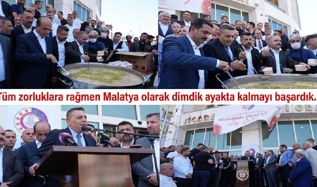 Ali Aladağ…:Malatya Olay Haber…:
Malatya TSO’dan birlik beraberlik mesajı yüklü aşure