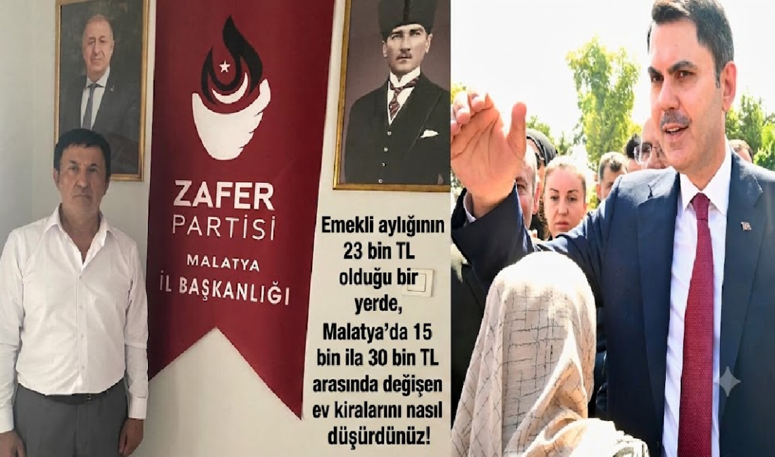 Ali Aladağ…:Malatya Olay Haber…:
Zafer Partisi Malatya İl Başkanı Selçuk Han,