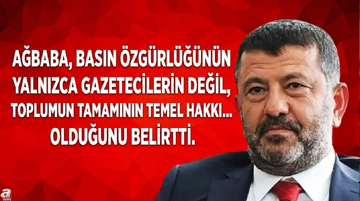 Milletvekili Veli Ağbaba, Gazetecilik suç değildir 2 Milletvekili Veli Ağbaba, Gazetecilik suç değildir 1