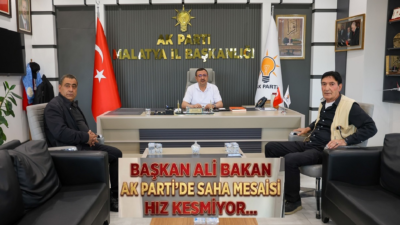 Ali Aladağ…:Malatya Olay Haber…:
AK Parti İl Başkanı Ali Bakan, teşkilat
