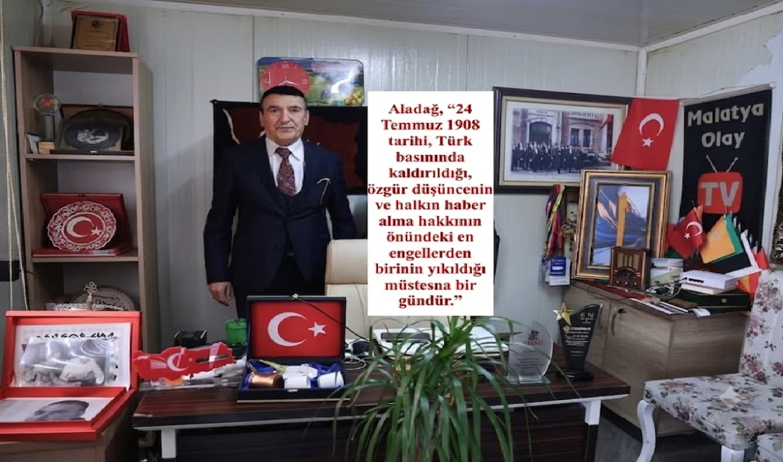 Uğur Hanbey Aladağ…:Malatya Olay Haber…:
Dünya Basın Federasyonu Malatya İl Başkanı