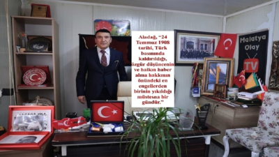Uğur Hanbey Aladağ…:Malatya Olay Haber…:
Dünya Basın Federasyonu Malatya İl Başkanı