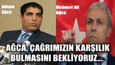 Ali Aladağ…:Malatya Olay Haber…:
Mehmet Ali Ağca’nın kardeşi Adnan Ağca, “Devletimize