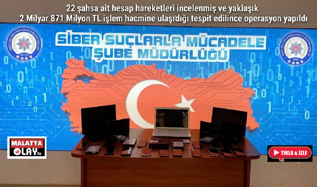 Ali Aladağ…:Malatya Olay Haber…:
Malatya’da yasa dışı bahis faaliyetlerine yönelik düzenlenen