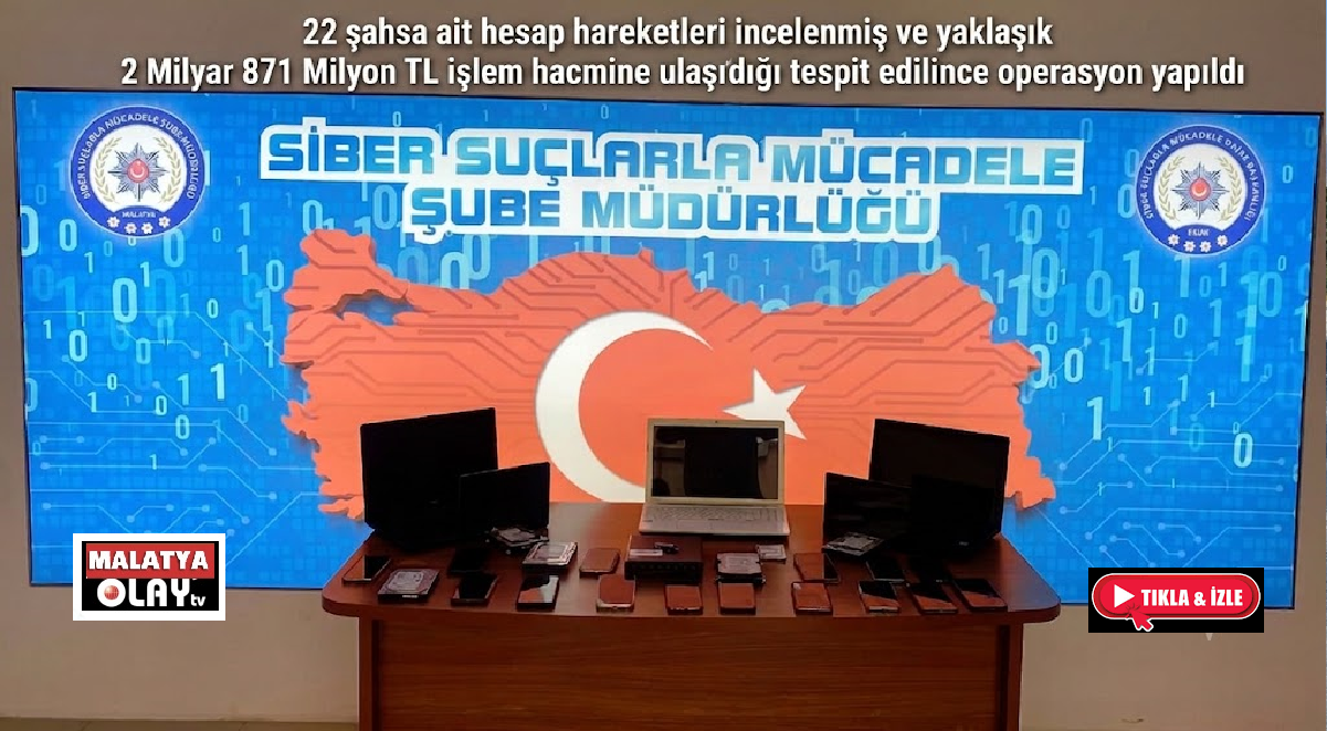 Ali Aladağ…:Malatya Olay Haber…:
Malatya’da yasa dışı bahis faaliyetlerine yönelik düzenlenen
