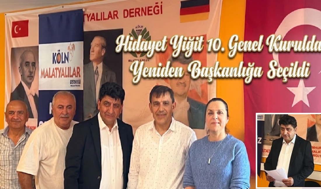 Ali Aladağ…:Malatya Olay Haber…:
Gurbette haber var...Almanya’nın Köln Malatyalılar Derneği’nin 10.