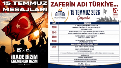 Ali Aladağ…:Malatya Olay Haber…:
15 Temmuz 2016 tarihinde milletimizin iradesine, demokrasimize,