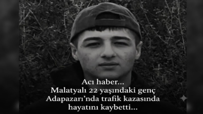 Ali Aladağ...:Malatya Olay Haber...:
Günün acı haberi...Malatyalı 22 yaşındaki genç Sakarya'nın