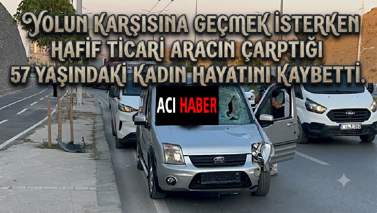 Malatya'da hafif ticari aracın çarptığı kadın hayatını kaybetti 2