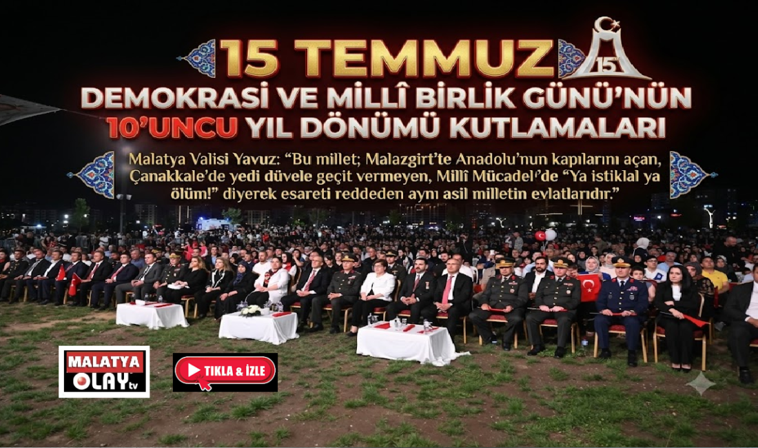 Ali Aladağ...:Malatya Olay Haber...:
Günün haberi...Milletimizin iradesine, demokrasimize ve bağımsızlığımıza sahip