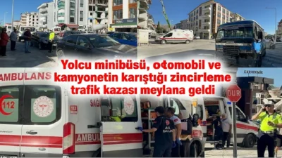 Ali Aladağ…:Malatya Olay Haber…:
Sıcak haber...Malatya’da yolcu minibüsü, otomobil ve kamyonetin