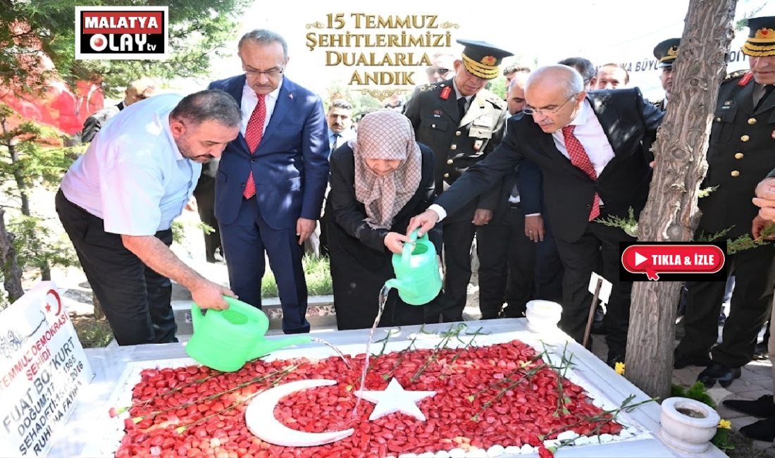 Ali Aladağ…:Malatya Olay Haber…:
15 Temmuz Demokrasi ve Milli Birlik Günü’nün