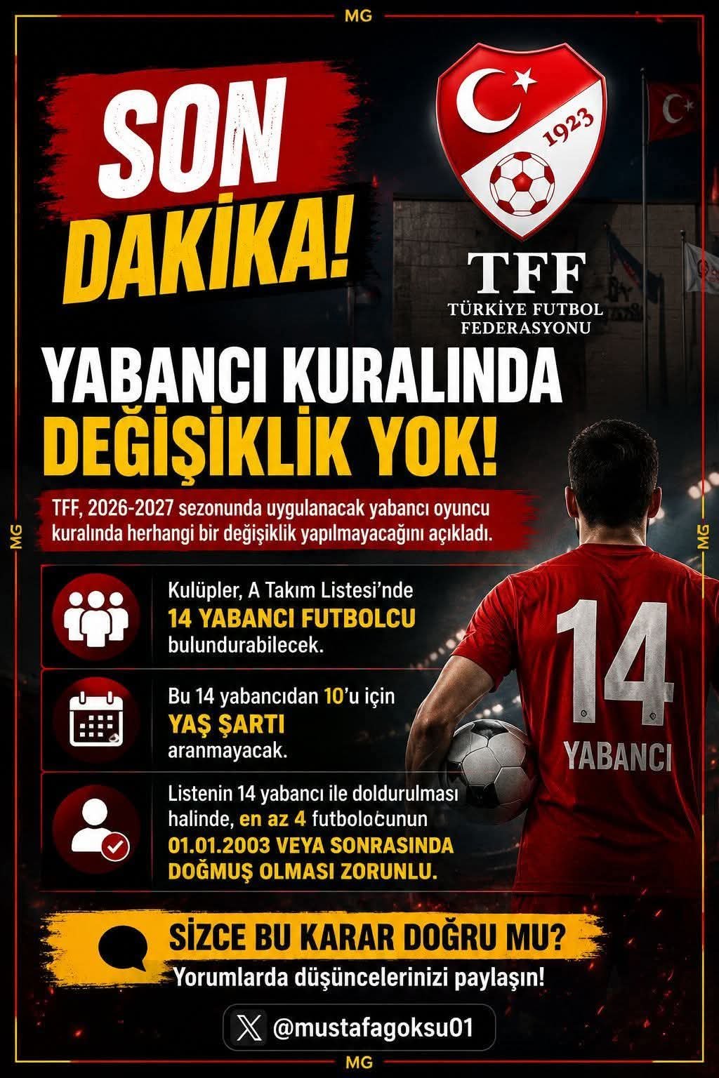 Mehmet Şahin Malatya Olay Haber TFF Türk futbolunu yabancı ceneti