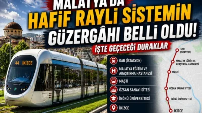Malatya'da hayata geçirilmesi planlanan hafif raylı sistem projesinde güzergâh netleşmeye