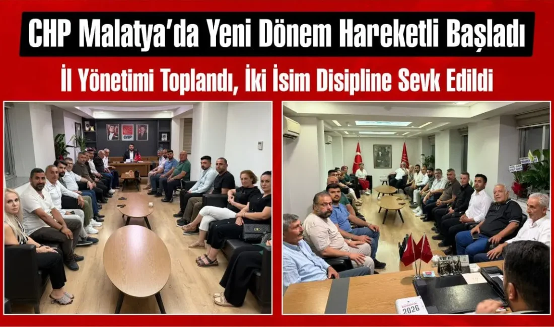 U. Hanbey Aladağ…: Malatya Olay Haber:… CHP Malatya İl Başkanlığına
