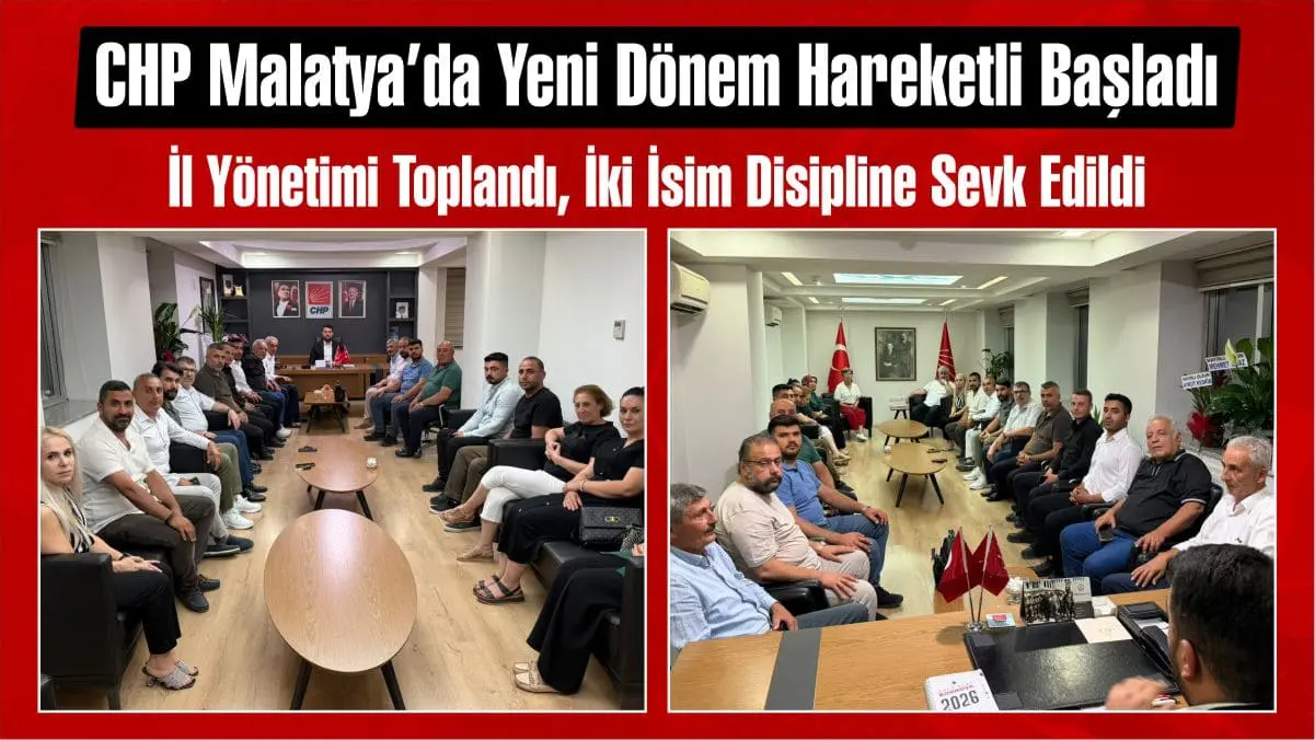 U. Hanbey Aladağ…: Malatya Olay Haber:… CHP Malatya İl Başkanlığına