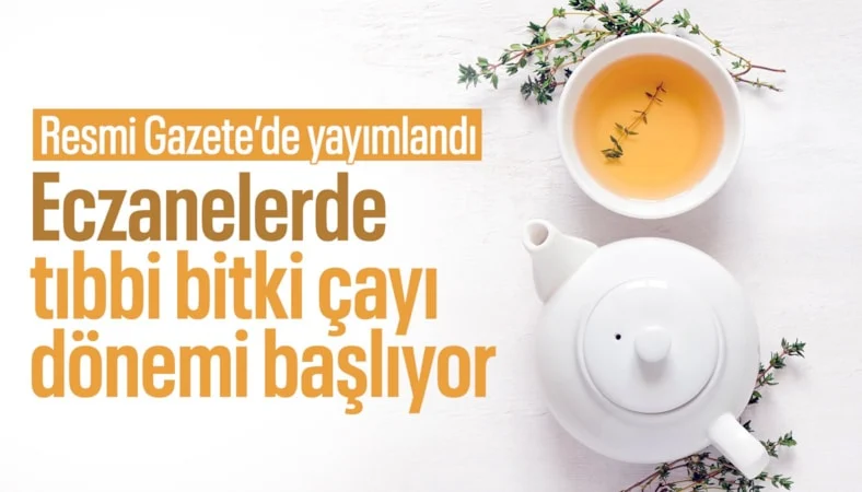Resmi Gazete'de yayımlanan Tıbbi Bitki Çayları Yönetmeliği ile bitki çaylarında