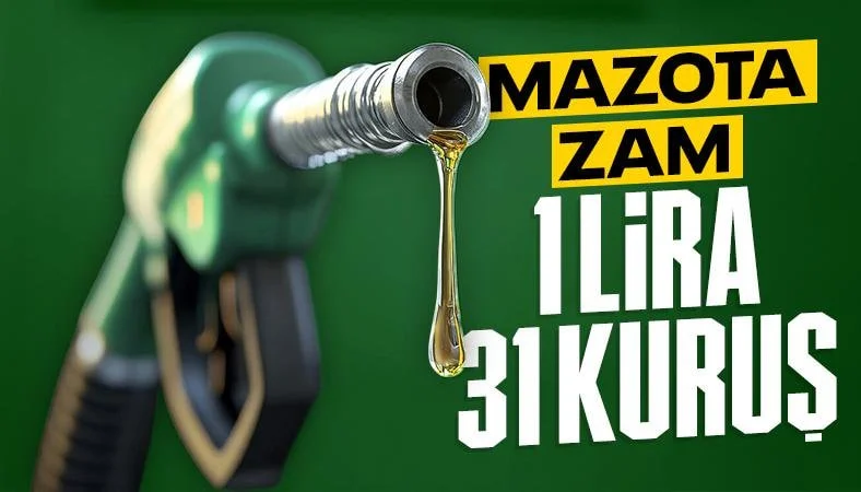 Motorine zam geliyor Petrol fiyatlarındaki dalgalanmayla birlikte, sektör kaynaklarından edinilen bilgilere göre motorinin
