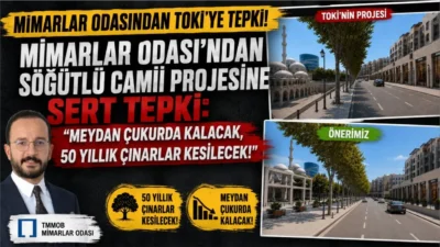 Mimarlar Odası Malatya Şubesi, Söğütlü Camii projesindeki yol kotu hatasına