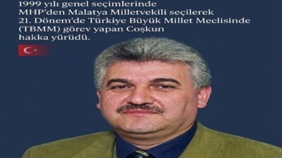 Ali Aladağ…:Malatya Olay Haber…:
Günün acı haberi...Milliyetçi Hareket Partisi (MHP) 21.