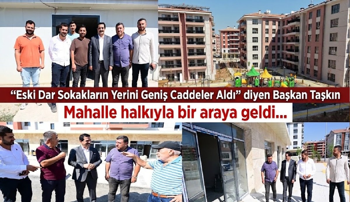 Başkan Taşkın: “Cırıkpınar’da modern bir mahalle ortaya çıktı” 1