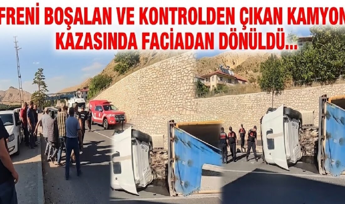 Uğur Hanbey Aladağ…:Malatya Olay Haber…:
Malatya’nın Darende ilçesinde kontrolden çıkan kum