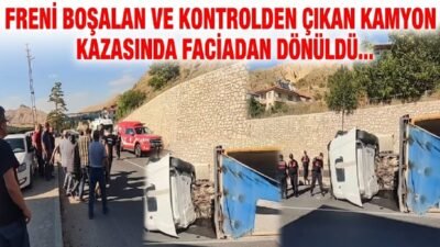 Uğur Hanbey Aladağ…:Malatya Olay Haber…:
Malatya’nın Darende ilçesinde kontrolden çıkan kum