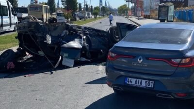 Ali Aladağ…:Malatya Olay Haber…:
Malatya’da iki otomobilin çarpışması sonucu meydana gelen