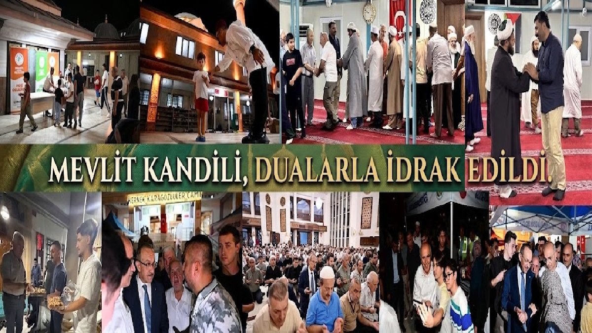 Malatya’da Mevlit Kandili Dualarla İdrak Edildi: Camiler Doldu Taştı 2 Malatya’da Mevlit Kandili Dualarla İdrak Edildi: Camiler Doldu Taştı 1