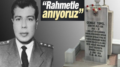 Ali Aladağ…:Malatya Olay  Haber…:
Pilot Yüzbaşı Cengiz Topel, Türk Hava