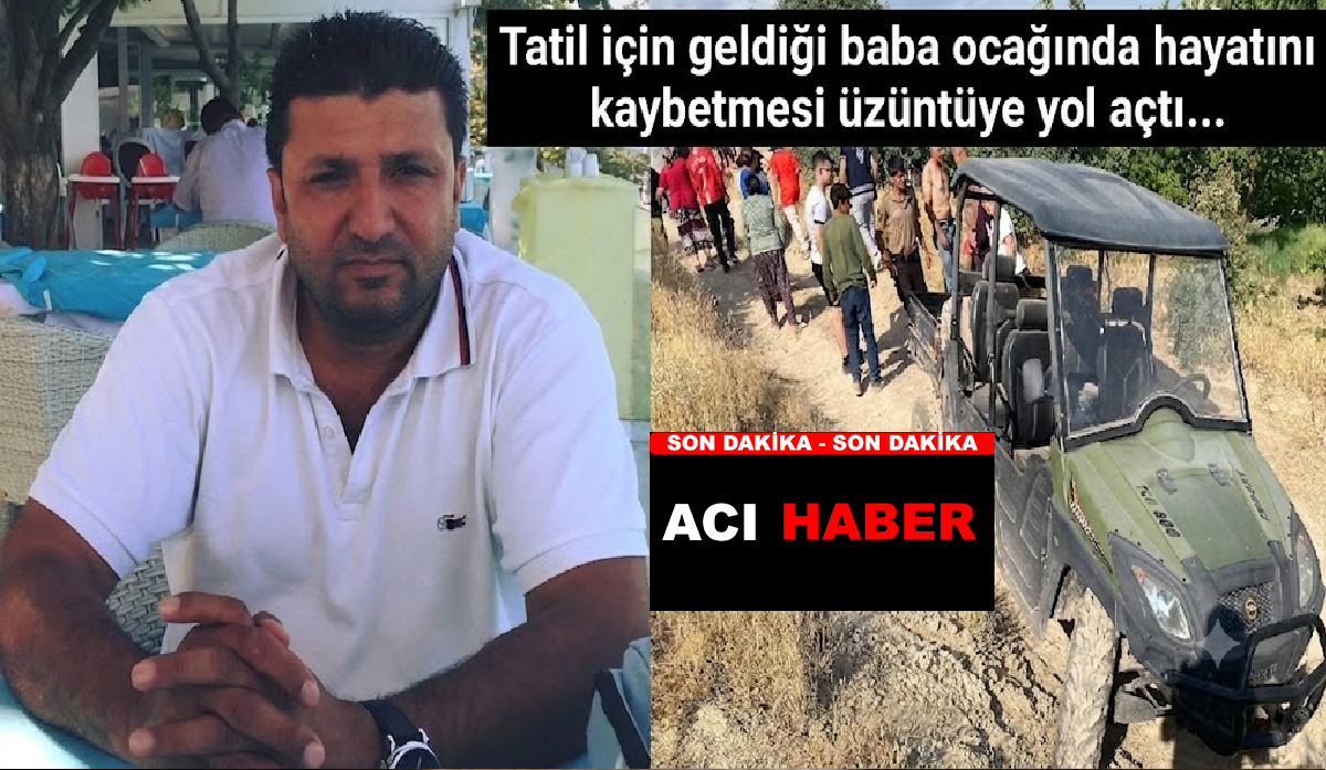 Ali Aladağ…:Malatya Olay Haber…:
Son dakika...Acı haber...Malatya’nın Hekimhan ilçesinde meydana gelen