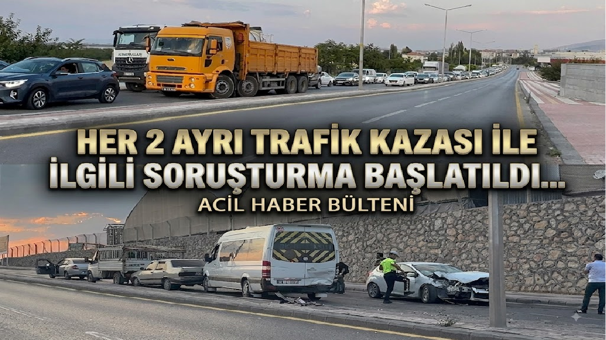 Ali Aladağ…:Malatya Olay Haber…:
Malatya’da sabah saatlerinde iki ayrı trafik kazası