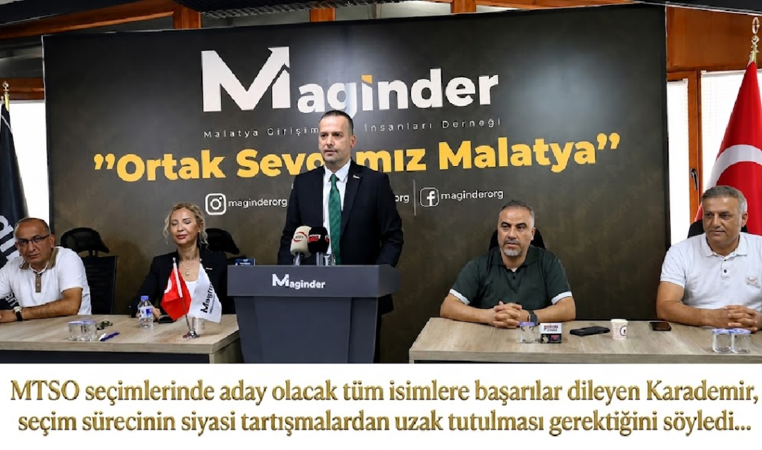 Ali Aladağ…:Malatya Olay Haber…:
MAGİNDER Başkanı Salih Karademir,  Malatya Ticaret
