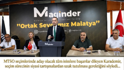 Ali Aladağ…:Malatya Olay Haber…:
MAGİNDER Başkanı Salih Karademir,  Malatya Ticaret