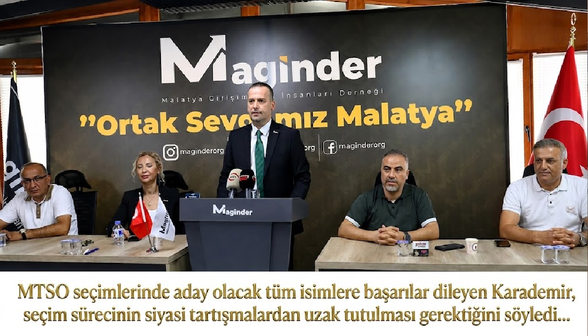 Ali Aladağ…:Malatya Olay Haber…:
MAGİNDER Başkanı Salih Karademir,  Malatya Ticaret