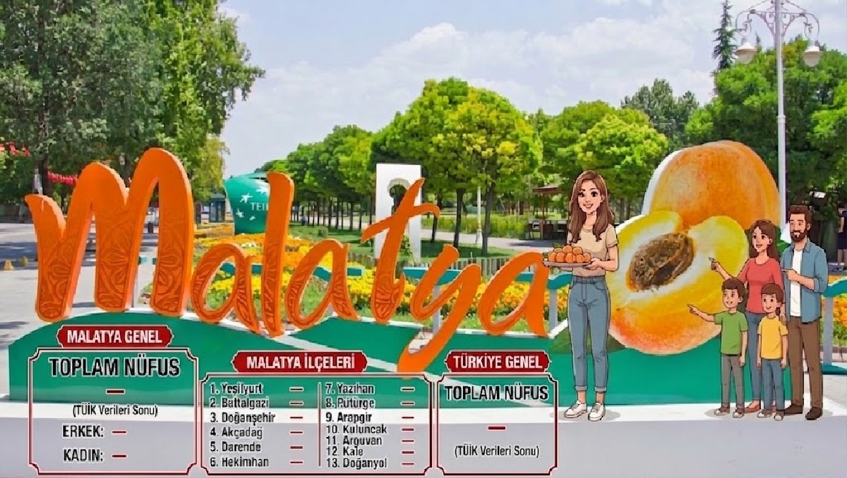 Malatya Nüfusu 755 Bin Oldu: Türkiye'nin Nüfusu 86 Milyonu Aştı 1