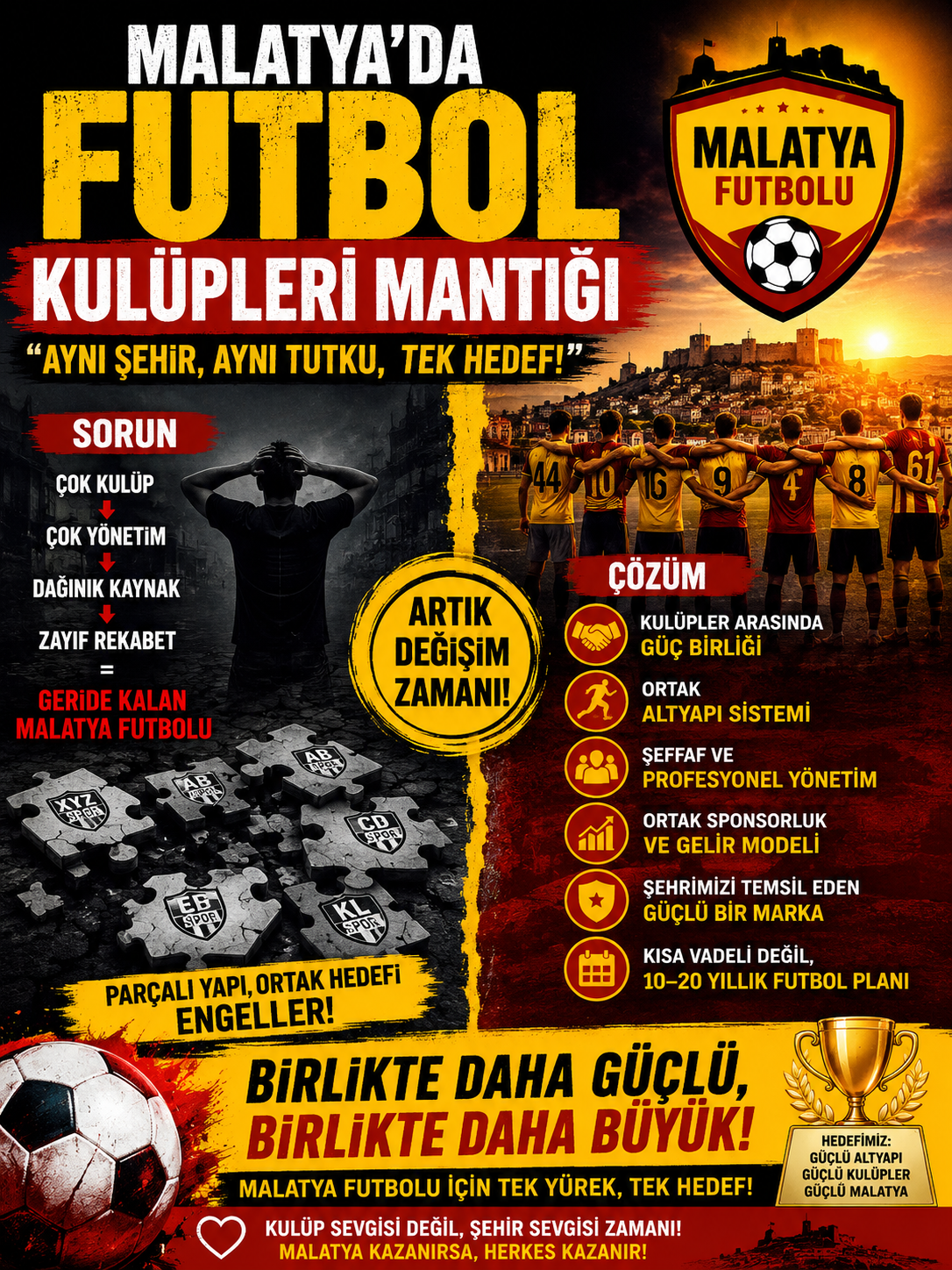 ANADOLU DA VE MALATYA DA FUTBOL KULÜBÜ MANTIĞI... 2 ANADOLU DA VE MALATYA DA FUTBOL KULÜBÜ MANTIĞI... 1