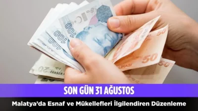 Malatya’da vergi, SGK ve diğer kamu borçları bulunan mükellef ve