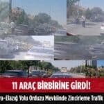 Malatya-Elazığ Karayolu zincirleme trafik kazası 61